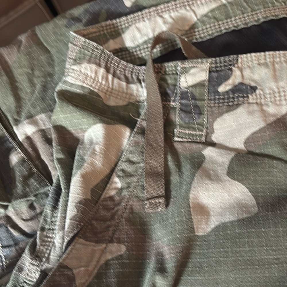 Mens Camouflage Cargo Pants size 38 green camo - Picture 4 of 6